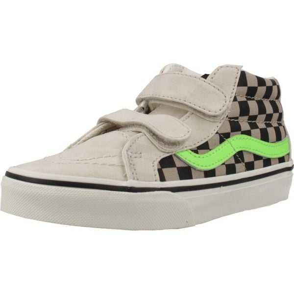 Buty VANS SK8 MID RELSSUEV GLOW Jasnobrązowy. Brązowe buty trekkingowe męskie Vans, bez wzorów, z tkaniny, bez zapięcia, trekkingowe, vans sk8. Za 304.99 zł.