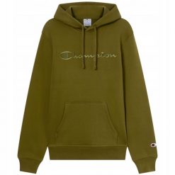 Bluza Męska Z Kapturem Champion Sportowa Treningowa Bawełniana Hoodie XXL. Zielone bluzy z kapturem męskie CHAMPION, m, bez wzorów, z bawełny, z kapturem. Za 208.00 zł.