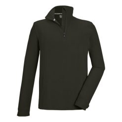 Bluza męska Killtec KSW 99 MN FLC SHRT. Zielone bluzy nierozpinane męskie KILLTEC, m, bez wzorów, bez ramiączek, bez kaptura. W wyprzedaży za 89.99 zł.