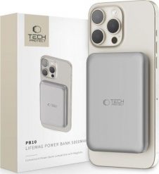 Powerbank Tech-Protect TECH-PROTECT PB10 LIFEMAG MAGSAFE POWER BANK 5000MAH TITANIUM. Powerbanki TECH-PROTECT. Za 98.47 zł.