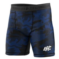 Spodenki Vale Tudo do MMA męskie EXTREME HOBBY HAVOC. Niebieskie szorty sportowe męskie EXTREME HOBBY, bez wzorów, z elastanu, sportowe. Za 179.00 zł.