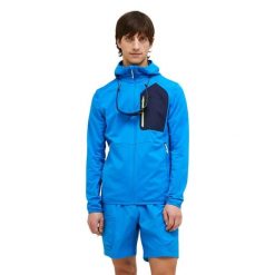 Bluza Peak Performance męska Utility Light Zip Hood niebieska - L. Niebieskie bluzy nierozpinane męskie Peak Performance, l, bez wzorów, bez ramiączek, bez kaptura. W wyprzedaży za 659.00 zł.