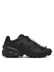 Salomon Buty do biegania Speedcross 6 Wide L41744000 Czarny. Czarne buty do biegania męskie Salomon, bez wzorów, z materiału, bez zapięcia, do biegania. Za 519.99 zł.