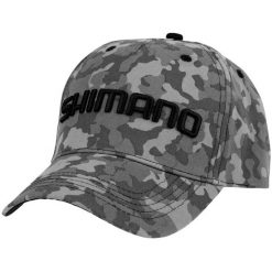 Czapka z daszkiem Shimano. Brązowe czapki męskie SHIMANO, bez wzorów, sportowe. Za 119.50 zł.