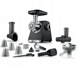 Maszynka do mielenia mięsa Bosch Maszynka do mięsa Bosch MFWS670B 2100W Szatkownica Wyciskarka do cytrusów. Sokowirówki i wyciskarki do soków Bosch. Za 1,537.80 zł.