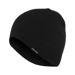 Czapka Prążkowana Basic. Czarne czapki męskie Urban Classics, bez wzorów, prążkowane, sportowe. Za 34.99 zł.