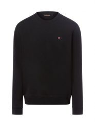 Napapijri Bluza męska - Balis Mężczyźni Bawełna niebieski jednolity, L. Niebieskie bluzy nierozpinane męskie Napapijri, l, bez wzorów, z bawełny, eleganckie, bez ramiączek, bez kaptura. Za 379.95 zł.