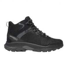 Buty trekkingowe męskie Merrell Speed Strike 2 Leather Wp. Czarne buty trekkingowe męskie Merrell, bez wzorów, z materiału, sportowe, bez obcasa, bez zapięcia. Za 763.00 zł.
