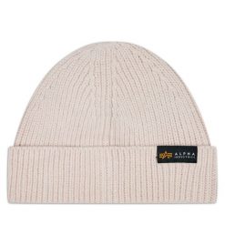 Czapka Alpha Industries. Białe czapki męskie Alpha Industries, na zimę, bez wzorów. Za 119.99 zł.