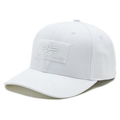 Czapka z daszkiem Alpha Industries. Białe czapki męskie Alpha Industries, bez wzorów. Za 149.99 zł.