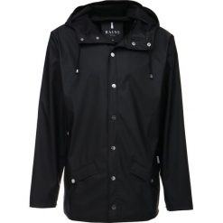 Rains GLOSSY Kurtka przeciwdeszczowa black. Czarne kurtki męskie Rains, z materiału. Za 399.00 zł.