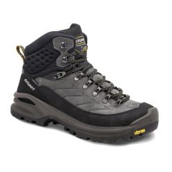 Buty trekkingowe męskie Grisport 15205N21G. Czarne buty trekkingowe męskie Grisport, bez wzorów, z materiału, sportowe, za kostkę, bez obcasa, bez zapięcia. Za 489.99 zł.