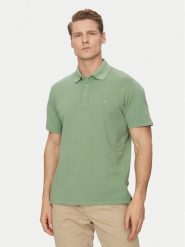 Jack & Jones Polo William 12257315 Zielony Regular Fit. Zielone koszulki polo męskie Jack & Jones, m, bez wzorów, z bawełny, bez kołnierzyka, bez ramiączek. Za 99.99 zł.