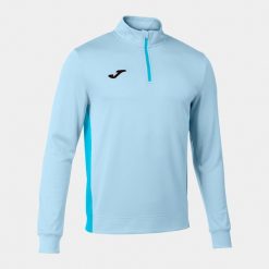 Bluza do biegania męska Joma Winner II. Niebieskie bluzy nierozpinane męskie Joma, m, bez wzorów, z polaru, sportowe, bez ramiączek, bez kaptura. W wyprzedaży za 92.35 zł.