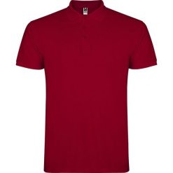 Męska Koszulka Polo Star. Czerwone koszulki polo męskie ROLY, m, bez wzorów, retro, bez kołnierzyka, bez ramiączek. Za 60.99 zł.