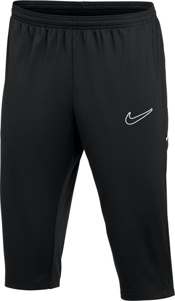 Spodnie męskie Nike Dri Fit Academy 25 3/4 czarne FZ9787 010 2XL. Czarne szorty sportowe męskie Nike, bez wzorów, sportowe. Za 108.53 zł.