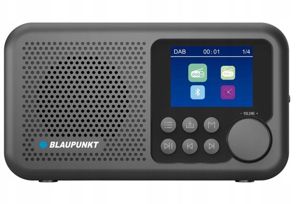 RADIO DR 8BK CYFROWE CZARNE AKUM. (DAB+/FM/RDS/BT/ZEGAR/ALARM). Czarne radia NoName. Za 217.29 zł.