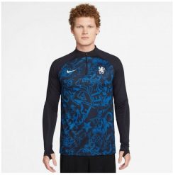 Bluza Nike Chelsea FC Strike Drill FN4128-426. Bluzy nierozpinane męskie Nike, m, bez wzorów, bez ramiączek, bez kaptura. Za 273.56 zł.