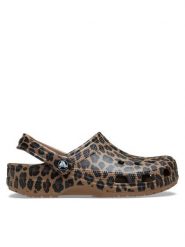 Crocs Klapki Classic Animal Clog 211800 Brązowy. Brązowe klapki i japonki męskie Crocs, bez wzorów, z tworzywa sztucznego. Za 259.99 zł.
