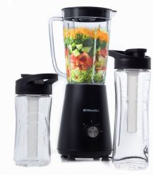 BLENDER KIELICHOWY SMOOTHIE 2 BIDONY 2 WKŁADY CHŁODZĄCE 5w1 RIWALL RBL-01. Blendery Garland. Za 151.28 zł.