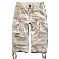 Szorty bushcraft męskie Brandit M65 3/4 Urban Legend Sandstorm. Brązowe szorty sportowe męskie Brandit, bez wzorów. Za 248.50 zł.