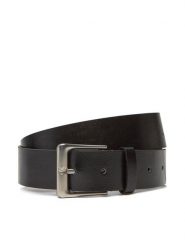Calvin Klein Pasek Męski Classic Buckle 35Mm LV04G7027G Czarny. Czarne paski męskie Calvin Klein, bez wzorów, ze skóry. Za 179.99 zł.