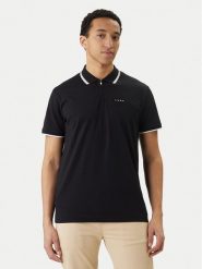 Jack & Jones Polo Fusion 12289953 Czarny Regular Fit. Czarne koszulki polo męskie Jack & Jones, m, bez wzorów, z syntetyku, bez kołnierzyka, bez ramiączek. Za 129.99 zł.