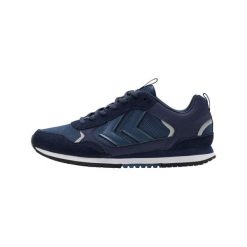 Sneakersy Hummel Fallon. Niebieskie buty sportowe na co dzień męskie HUMMEL, m, bez wzorów, sportowe, bez ramiączek, bez kaptura. W wyprzedaży za 266.00 zł.