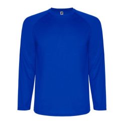 Męska Koszulka Sportowa Z Długim Rękawem Montecarlo. Niebieskie t-shirty sportowe męskie ROLY, m, bez wzorów, sportowe, bez ramiączek. Za 37.99 zł.