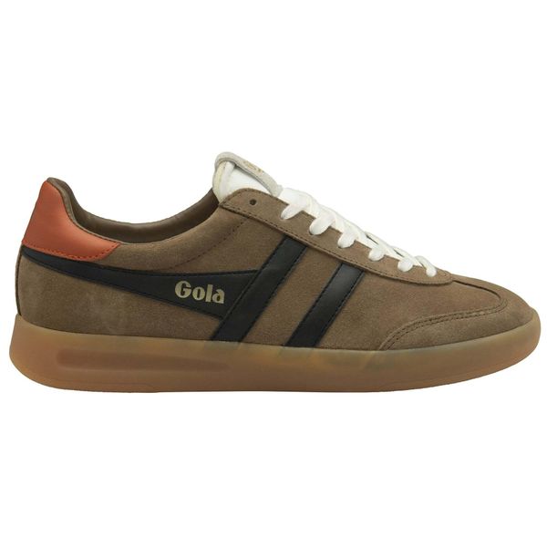 Sneakersy Gola Cyclone. Brązowe buty sportowe na co dzień męskie Gola, m, bez wzorów, bez ramiączek, bez kaptura. Za 446.50 zł.