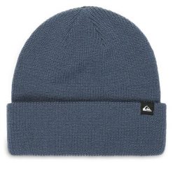 Czapka Quiksilver. Niebieskie czapki męskie Quiksilver, na zimę, bez wzorów. Za 69.99 zł.