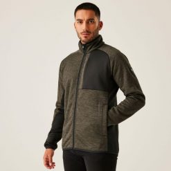 Polar zapinany na zamek błyskawiczny Regatta Shorston. Szare bluzy z polaru męskie Regatta, bez wzorów, z polaru, sportowe, bez ramiączek, bez kaptura. W wyprzedaży za 290.00 zł.