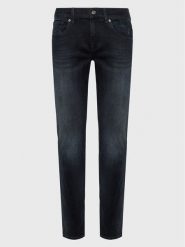 7 For All Mankind Jeansy Slimmy JSMXC510SP Czarny Slim Fit. Czarne jeansy męskie 7 for all mankind, bez wzorów, z jeansu. Za 999.99 zł.
