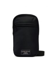 Guess Jeans Saszetka M6RZ01 WK512 Czarny. Czarne saszetki męskie Guess Jeans, z aplikacjami, z jeansu. Za 169.99 zł.