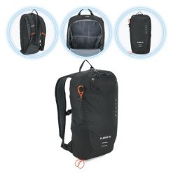 Plecak turystyczny KADVA Fleris. Czarne plecaki męskie KADVA, bez wzorów. Za 94.99 zł.