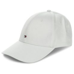 Czapka z daszkiem Tommy Hilfiger. Białe czapki męskie Tommy Hilfiger, bez wzorów. Za 119.99 zł.