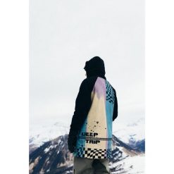 Bluza outdoorowa z kapturem męska DEEP TRIP Drift softshell. Czarne bluzy z kapturem męskie DEEP TRIP, m, bez wzorów, z softshellu, z kapturem. Za 499.00 zł.