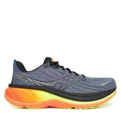 Buty do biegania Saucony. Fioletowe buty do biegania męskie Saucony, bez wzorów, bez zapięcia, do biegania. Za 699.99 zł.