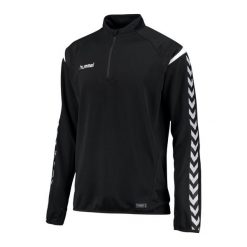 Bluza Hummel Authentic Charge kolor czarny. Czarne bluzy nierozpinane męskie HUMMEL, bez wzorów, sportowe, bez ramiączek, bez kaptura. Za 140.00 zł.