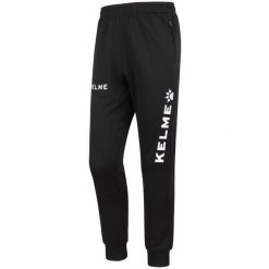 Kelme Pantalón Largo Global Negro Unisex. Białe spodnie dresowe męskie Kelme, bez wzorów, z dresówki. W wyprzedaży za 156.10 zł.