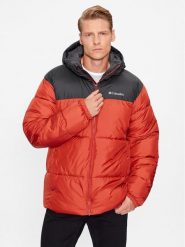 Columbia Kurtka zimowa Puffect™ Hooded Jacket 200841 Pomarańczowy Regular Fit. Brązowe kurtki outdoor męskie Columbia, na zimę, m, bez wzorów, z syntetyku, bez kaptura, outdoorowe. Za 509.99 zł.