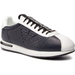 Sneakersy EMPORIO ARMANI - X4X260 XL709 A042 White/Night/White. Buty sportowe na co dzień męskie marki Emporio Armani. Za 839.00 zł.