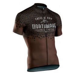 Northwave Męska Koszulka Rowerowa Caffealvolo Jrs S/S Brown M. T-shirty sportowe męskie Northwave. Za 249.00 zł.