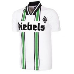 Koszulka Polo dla dorosłych Borussia Mönchengladbach 1996 - 97 - Biały. Białe koszulki polo męskie COPA FOOTBALL, m, bez wzorów, sportowe, bez kołnierzyka, bez ramiączek. Za 297.74 zł.