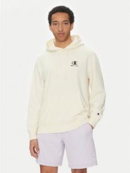 Champion Bluza 221176 Écru Regular Fit. Bluzy nierozpinane męskie CHAMPION, l, bez wzorów, z syntetyku, bez ramiączek, bez kaptura. Za 179.99 zł.