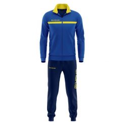 Givova One Polarfleece Full Zip kurtka treningowa M. Niebieskie kurtki męskie Givova, m, bez wzorów, z dresówki, sportowe, bez ramiączek, bez kaptura. Za 237.99 zł.