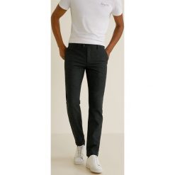 Mango Man - Spodnie Reno. Szare spodnie na co dzień męskie Mango Man, z bawełny, casualowe. Za 229.90 zł.
