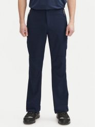 Aulp Spodnie outdoor Tamar Granatowy Regular Fit. Niebieskie długie spodnie sportowe męskie Aulp, bez wzorów, z syntetyku, outdoorowe. Za 199.99 zł.