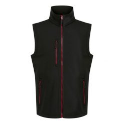 Bezrękawnik Softshell Męski Navigate 2warstwowy. Czarne kurtki softshell męskie Regatta, m, bez wzorów, z softshellu, bez kaptura, trekkingowe. Za 122.99 zł.