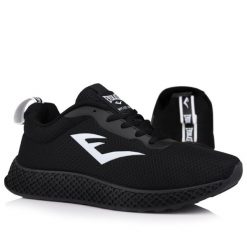 Buty męskie sportowe do biegania EVERLAST EV738J NERO. Białe buty do biegania męskie EVERLAST, bez wzorów, bez zapięcia, do biegania. W wyprzedaży za 119.00 zł.